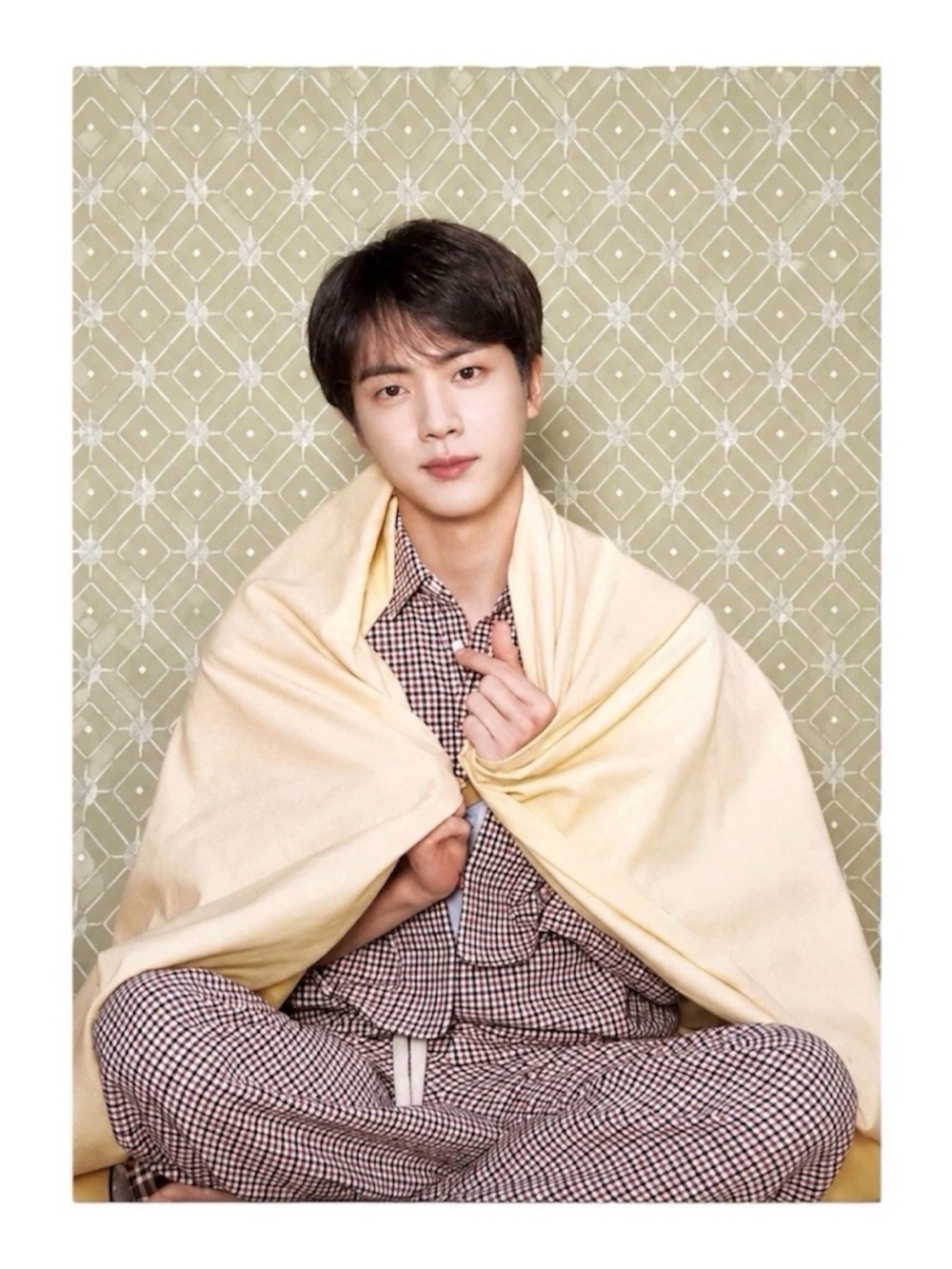 OFFICIAL BTS MAP OF THE SOUL: PERSONA JIN POSTCARD - BRAND NEW